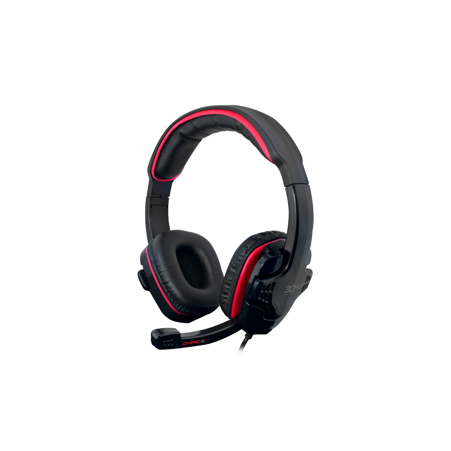 Audifonos In Ear Gamer con Microfono Rojo 3DFX - Fotosol