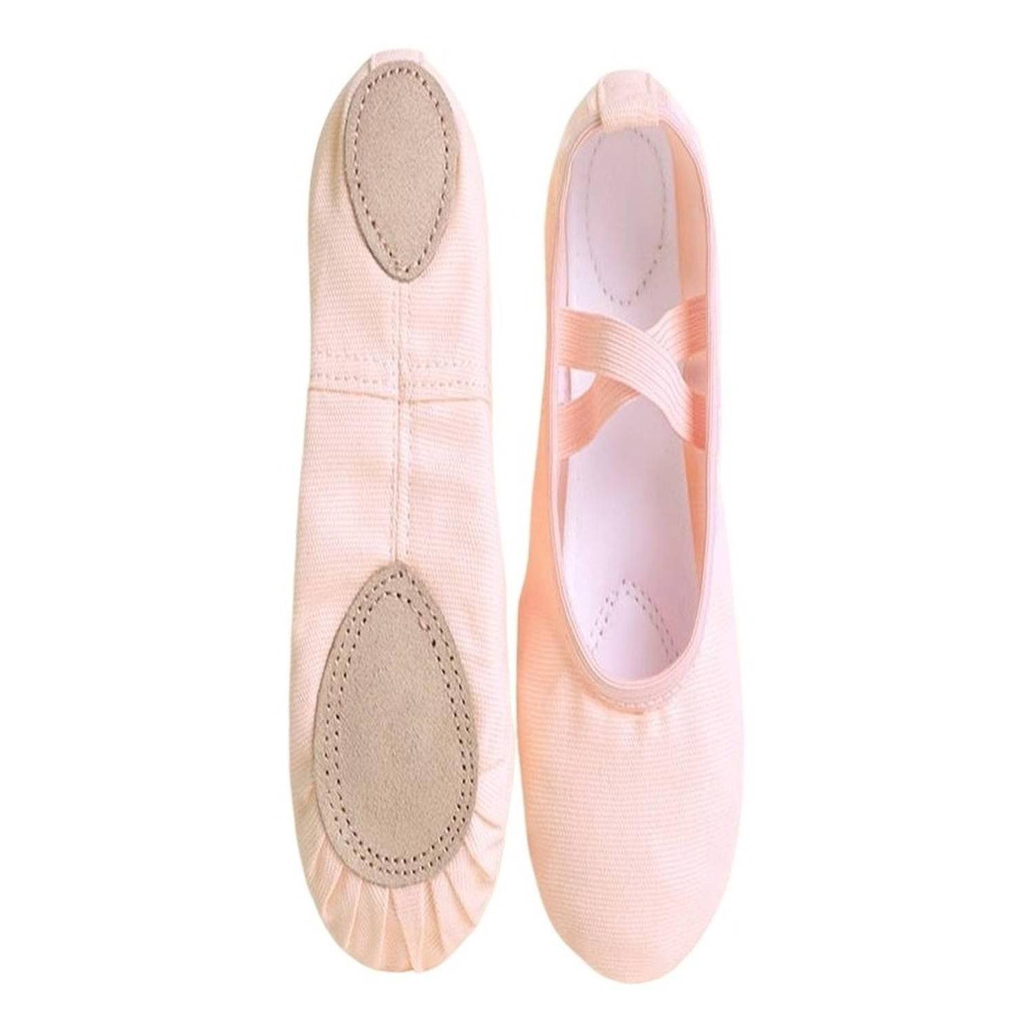 Medias de ballet con pies para Mujer y Niña Domyos rosado - Decathlon