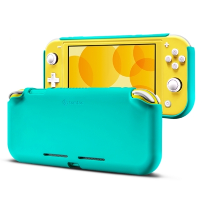 Tomtoc Carcasa de Silicona para Nintendo Switch Lite - Turquesa
