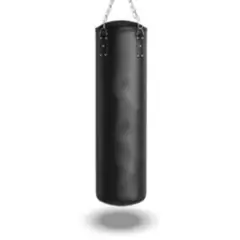 PWRFITNESS - Saco de Box colgante Negro 120 cm