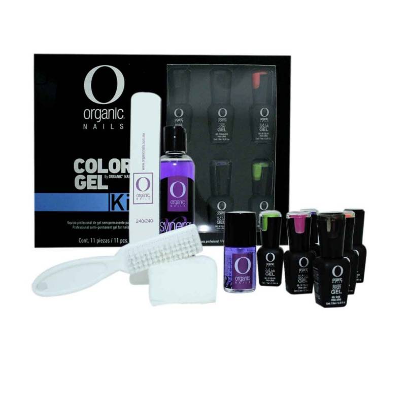 ORGANIC NAILS Kit Color Gel Organic Nails