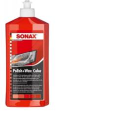 SONAX - Cera Polish Wax Color Rojo 500 Ml Sonax