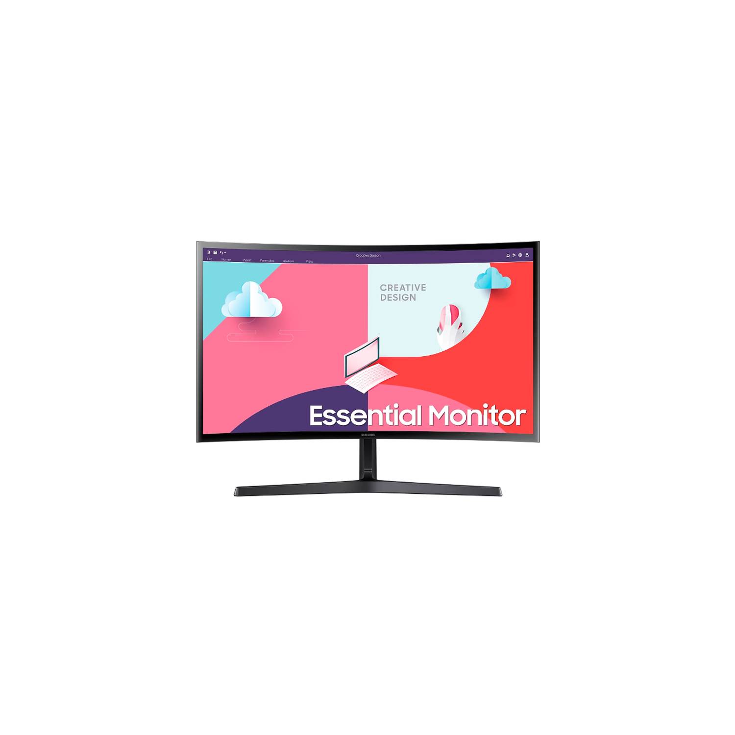 Monitor Curvo Samsung S24C366EAL de 24“ 