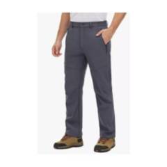 GENERICO - Pantalon Termico Softshell Impermeable Hombre…