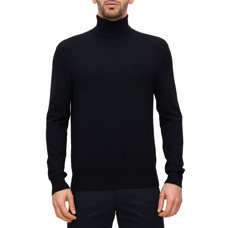 PERRY ELLIS Sweater Casual Cuello Alto Negro | falabella.com