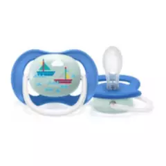 AVENT - Chupete Avent Ultra Air Collection Barcos 6-18m SCF08107