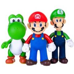 GENERICO - Set Figuras Mario Bros Infantil
