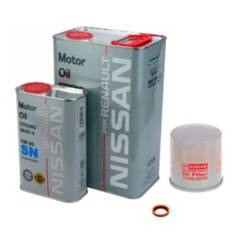 NISSAN - Cambio De Aceite 5w30 Nissan Qashqai 5lts Filtro Original Golilla