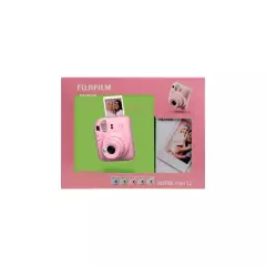 FUJIFILM - Kit Cámara Instantánea Instax Mini 12 – Blossom Pink  + 10 Películas