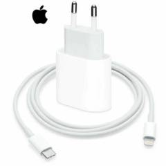 APPLE - Cargador Apple USB-C 20W A2347 Original Con Cable C Lightning 2mt