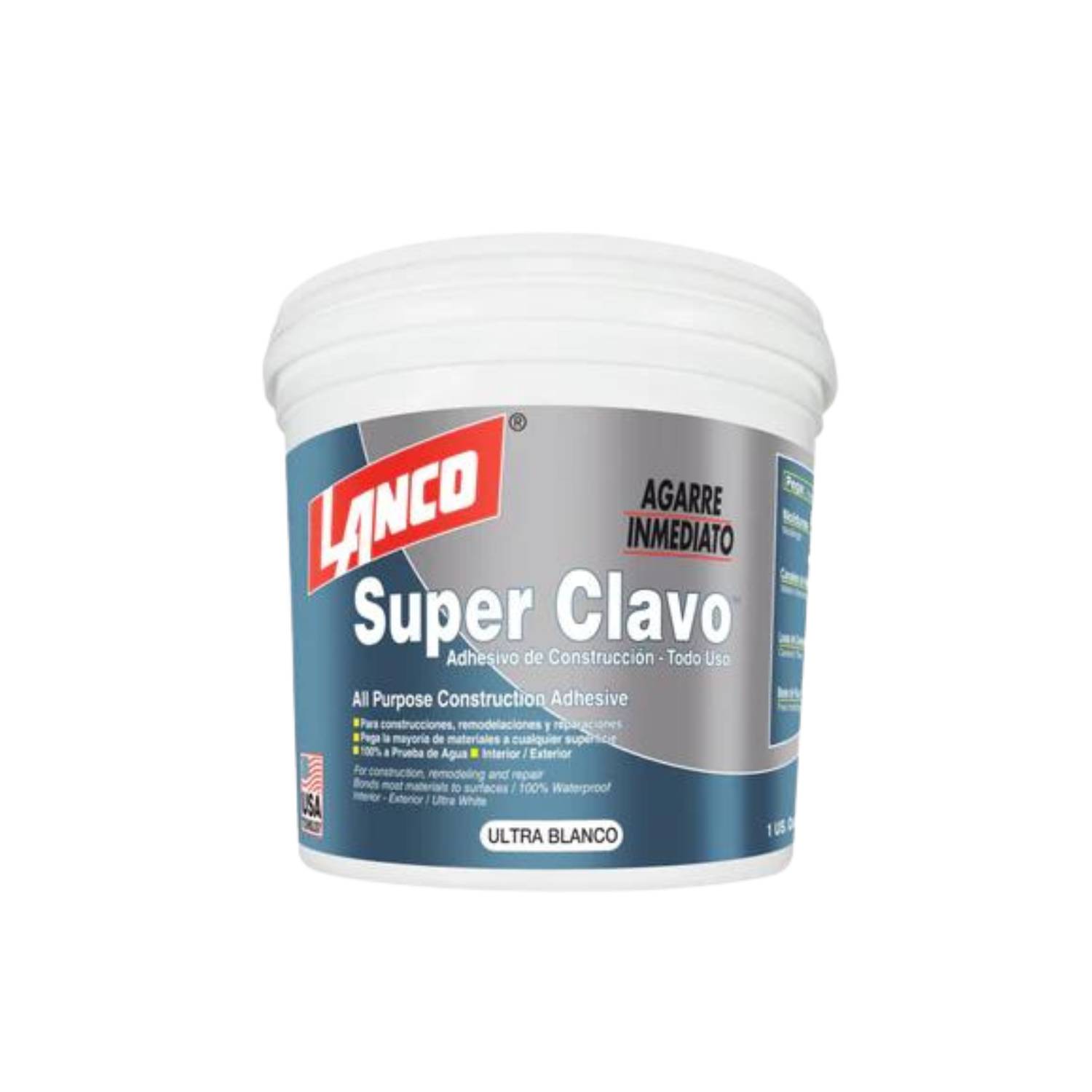 Lanco Adhesivo de Montaje Super Clavo (Blanco) – Lanco Chile