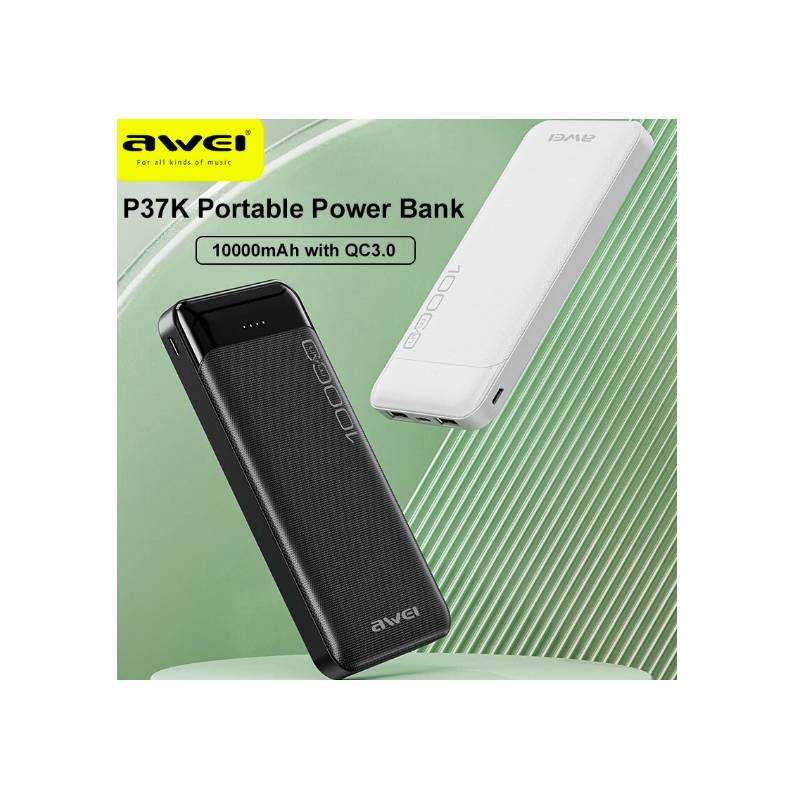 AWEI Power Bank Bateria Portatil Awei P42K 50000mAh PD 225W