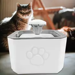 GENERICO - Bebedero de agua para perros y gatos automatico