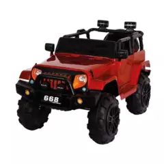 LUMAX - Auto A Bateria Jeep 12v Control (Rojo)