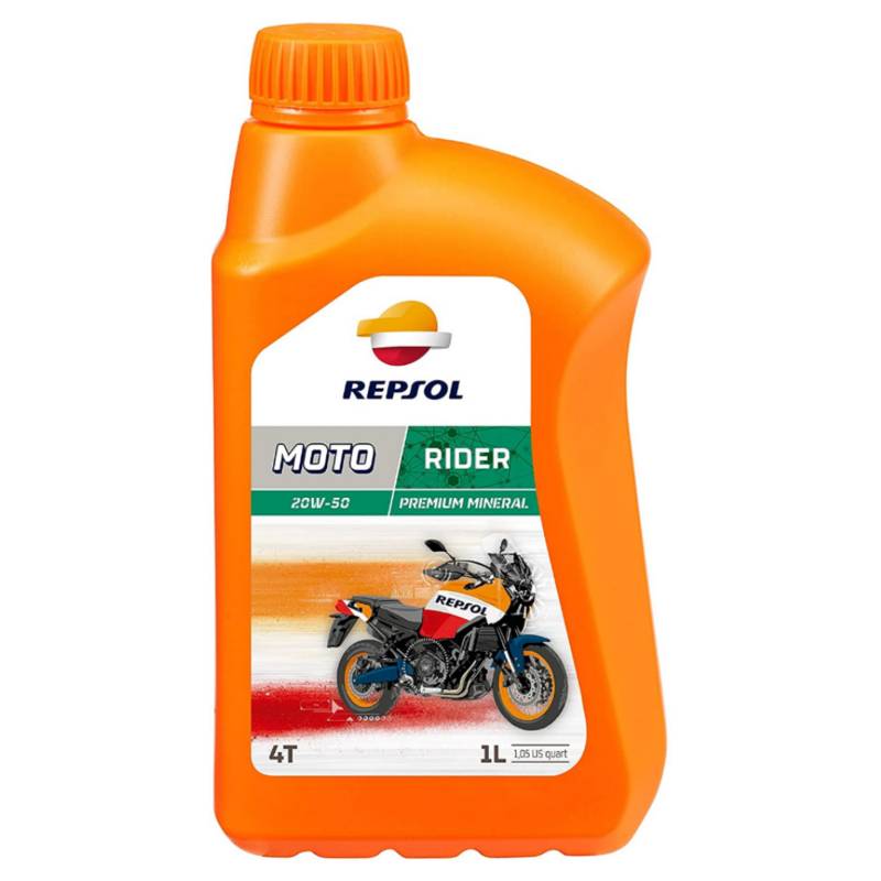 GENERICO - Aceite 20w50 Repsol Moto Rider 4t 1 L