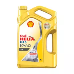 SHELL - Aceite 10w40 Doble Sello Shell Helix Hx5 4 Lts
