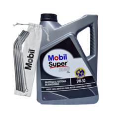 MOBIL - Aceite 5w30 Sintetico Super 3000xe Mobil 4 L