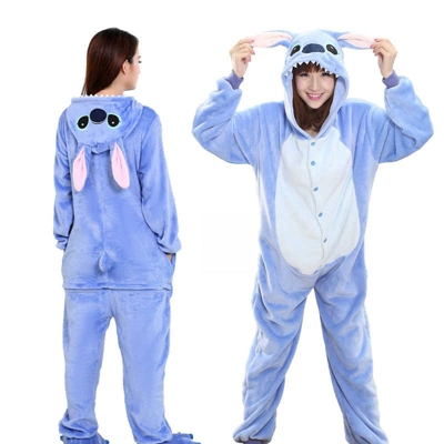 Pijama Y Disfraz Stitch Niño Y Adulto Kigurumi…
