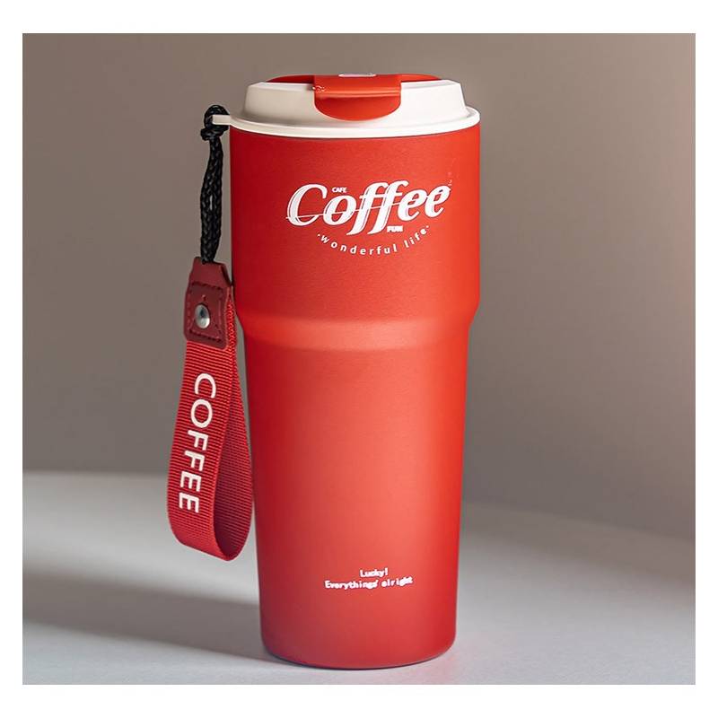 Vaso termico cafe mug color rojo