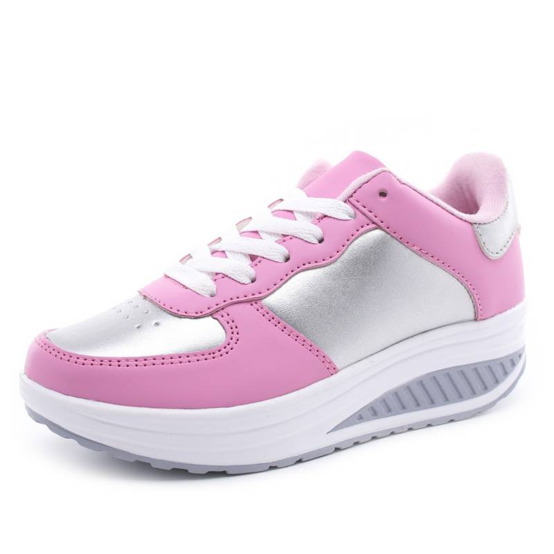 Zapatillas para caminar mujer - rosa BLWOENS