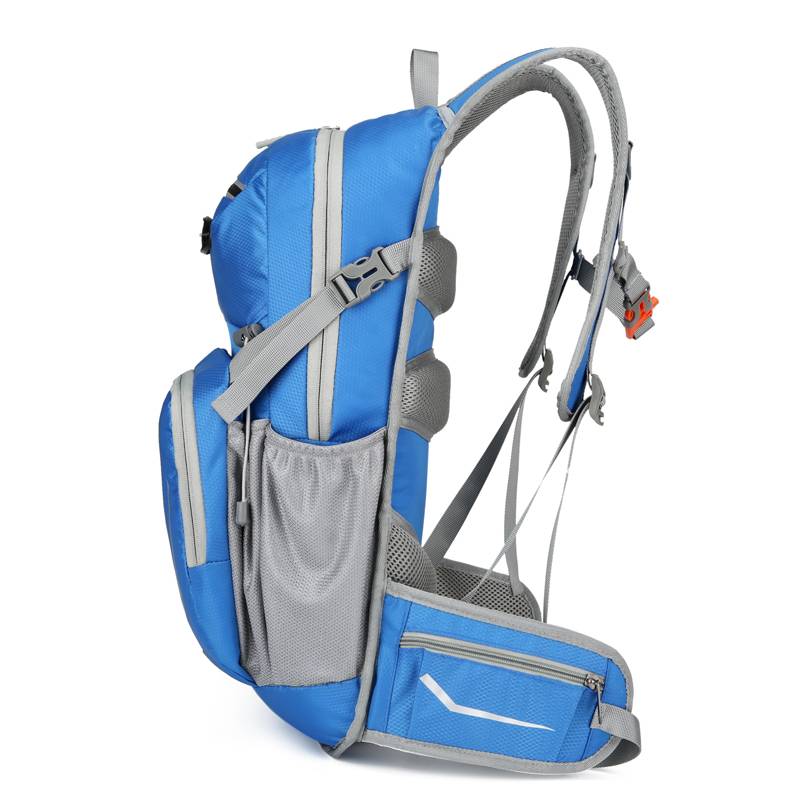 Mochila Trekking Ciclismo Running Para Bolsa Hidratacion Color Azul