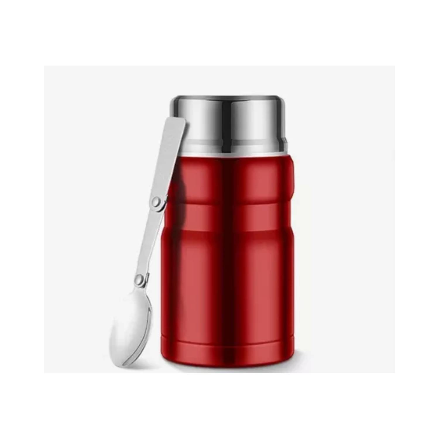 Termo Comida King Acero Inox Rojo 470 Ml Thermos