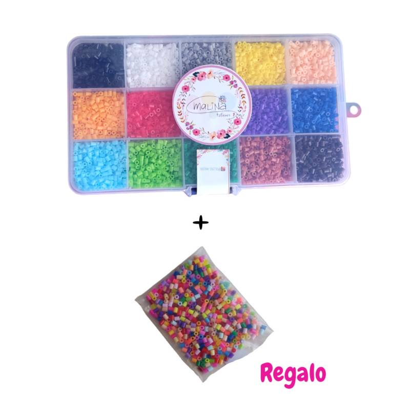 GENERICO Pack Inicial 2,6mm 23 Colores Hama/perler/artkal Beads…