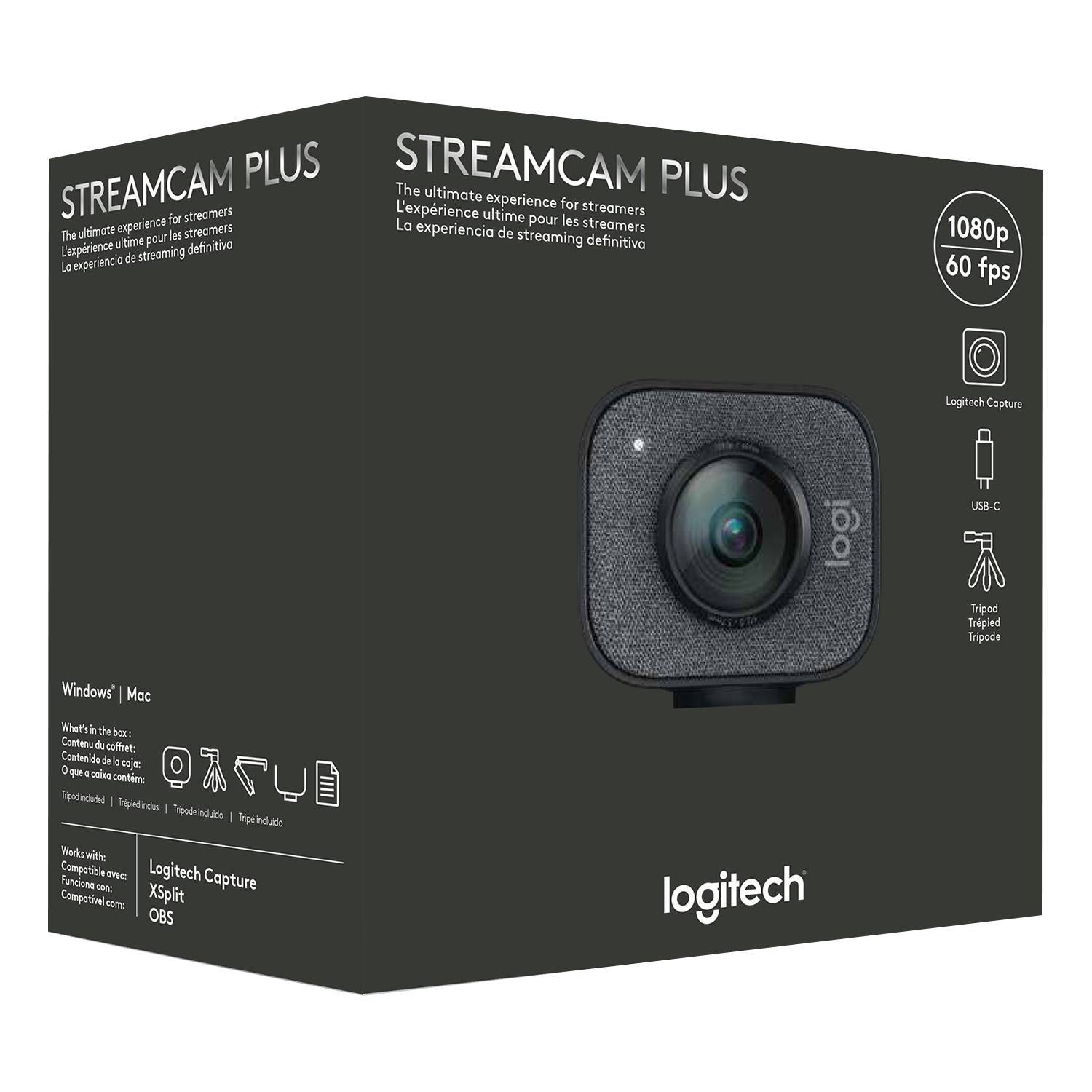 LOGITECH Cámara Web Logitech Streamcam Full Hd 60fps