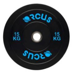 ORCUS - Disco Olímpico 15 Kg Bumper ORCUS