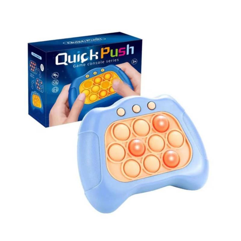 GENERICO Pop-it QuickPush Juguete Electronico Sensorial Celeste
