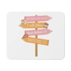 GENERICO - Mouse Pad - Gilmore Girls - Where You Lead I Will Follow - 17 X 21 CM