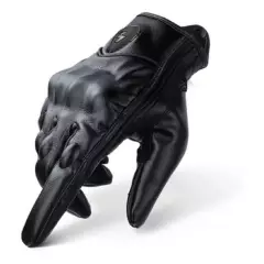 GENERICO - guantes de cuero para moto con diseño touch térmicos