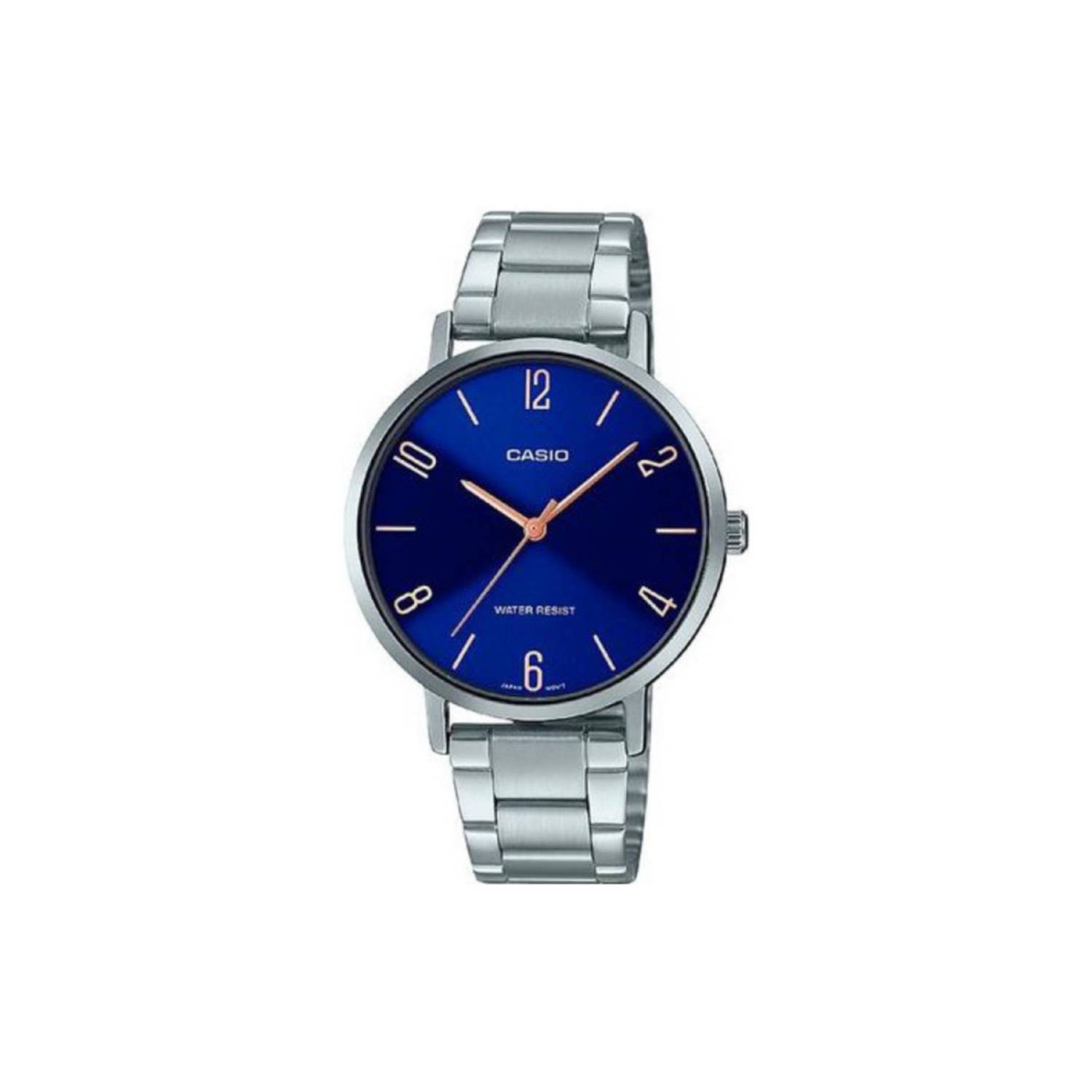 Reloj Casio LTP-VT01D-4B Analógico mujer Plateado