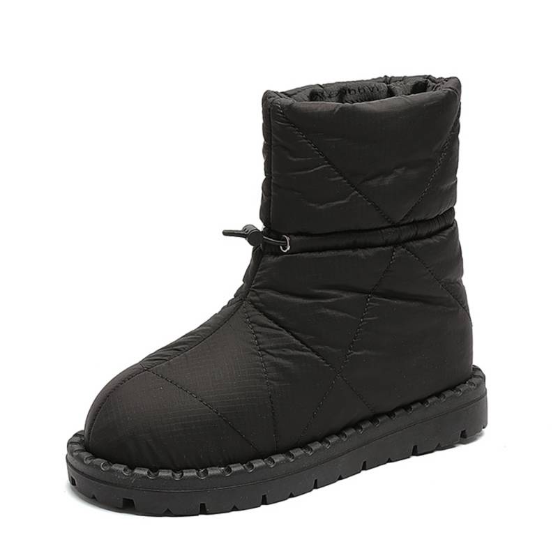 LIANYUN Botas de Nieve para Mujer con Forro de Felpa y Acolchadas