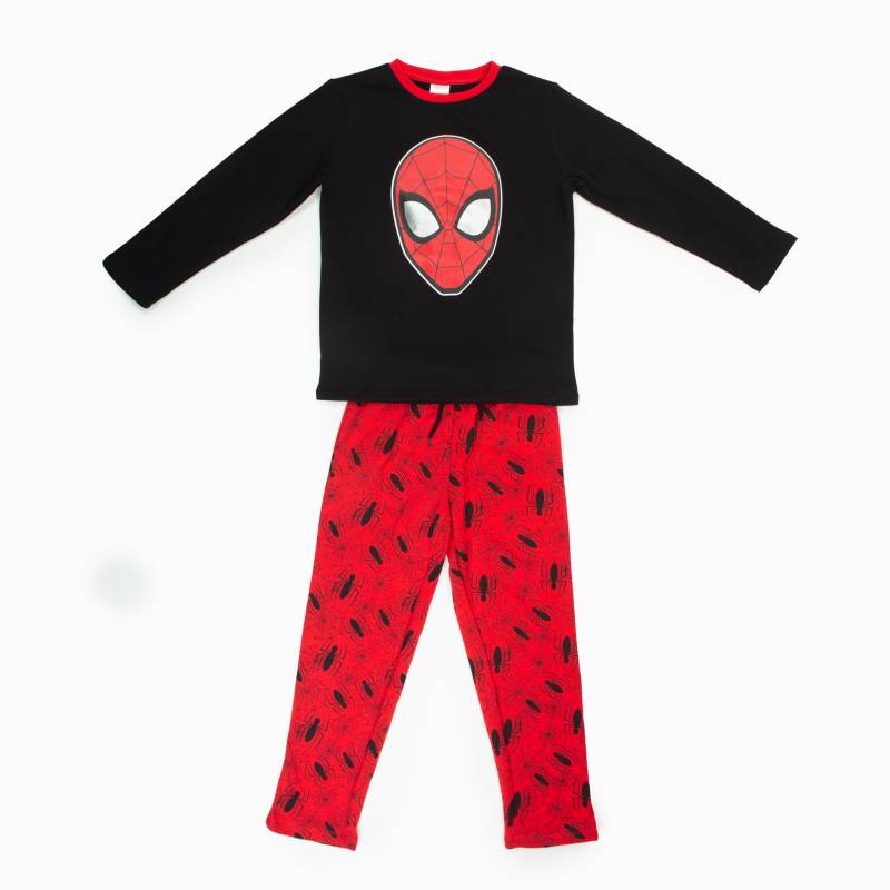 MARVEL Pijama Niño Spiderman Arañas Negro Marvel