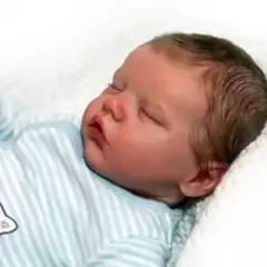 LIANYUN - Muñeca bebe reborn vinilo de silicona juguetes para 48cm