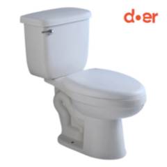 DOER - WC Toilet Calingasta dos piezas 7 litros color blanco Certificado
