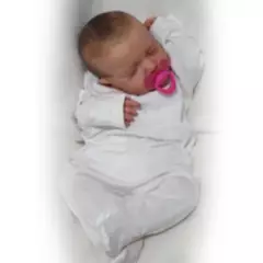 LIANYUN - Muñeca bebe reborn vinilo de silicona juguetes para 49cm
