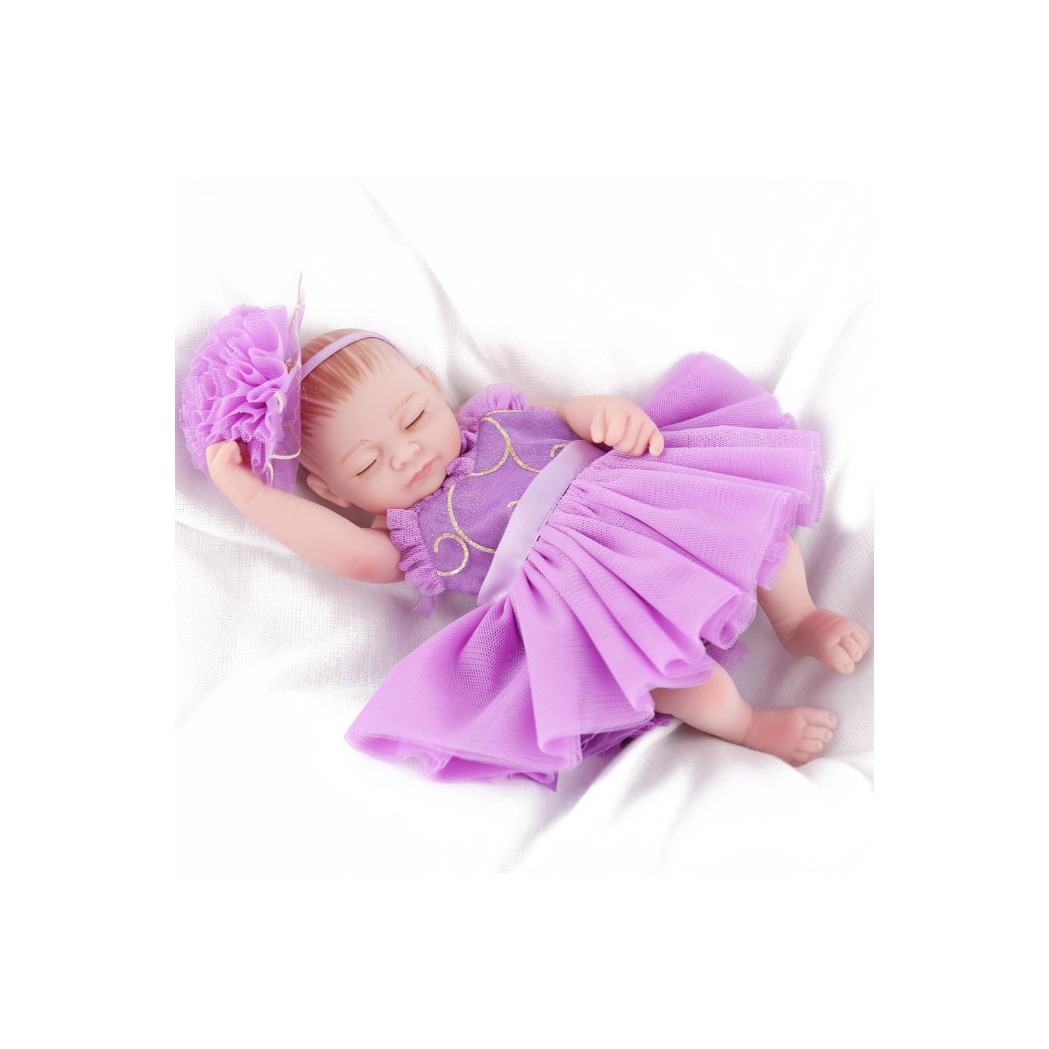 TIOZONEY Minicaja silicona cuerpo completo bebés Reborn, muñecas batibles  de 10.