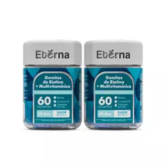 ETERNA NUTRITION - 2x Gomitas Eterna de Biotina Vitaminas y Minerales