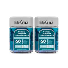 ETERNA NUTRITION - 2x Gomitas Eterna de Biotina Vitaminas y Minerales