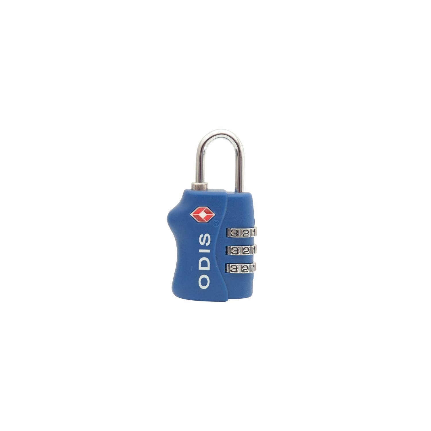 Candado Odis TSA 33mm Azul - TSA - Odis