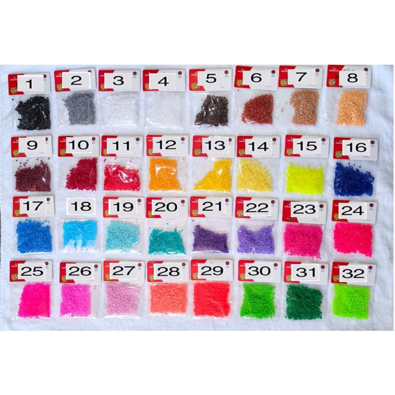 ASIAK Pack Inicial 15 Colores Hama Beads Artkal 2.6mm + Accesorios