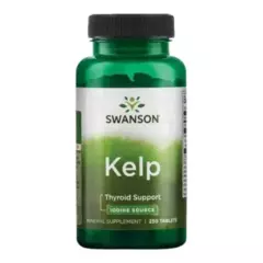SWANSON - Kelp Iodine Souce 250 Tabletas - Swanson