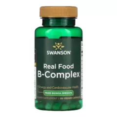 SWANSON - B-complex Real Food 60 Veggie Caps - Swanson