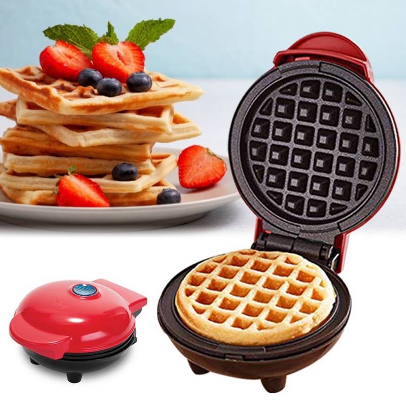 Mini Maquina Para Hacer Waffles Extra Rapido – Insanto Tecnologia