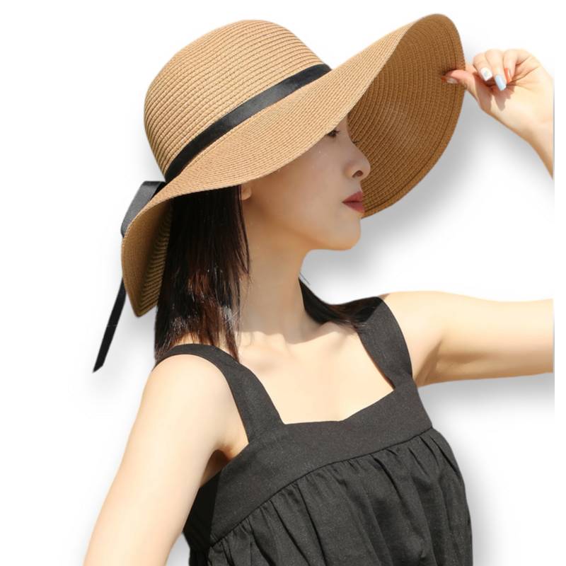 Sombrero De Verano Playa Mujer Protección Solar