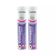 NUTRAZUL - Colágeno Marino Hidrolizado 1000 mg - Pack 2 unidades.