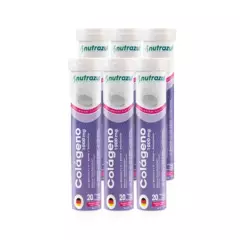 NUTRAZUL - Colágeno Marino Hidrolizado 1000 mg - Pack 6 unidades.