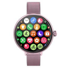 COMPRAPO - Reloj inteligente smartwatch UP9 Rosa Metal